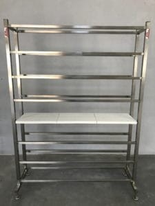 Regał ociekowy i dojrzewalniczy 160cm / 40cm / 200cm