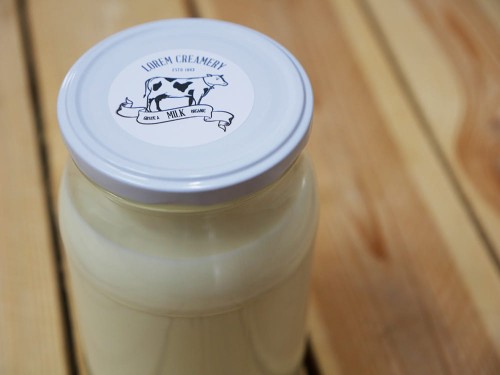 Przykładowa etykieta — Etykieta okrągła średnica 50 mm