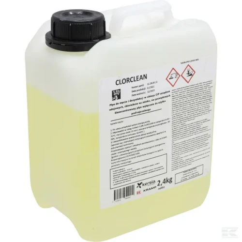CLORCLEAN - Zasadowy środek do mycia i dezynfekcji — 2,4 kg