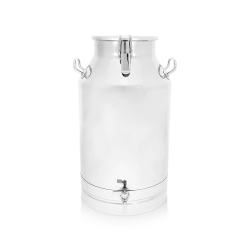 Kana ze stali nierdzewnej z kranikiem - 40 litrów