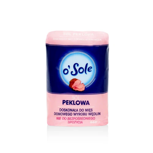 Sól peklowa do domowego wyrobu mięs i wędlin