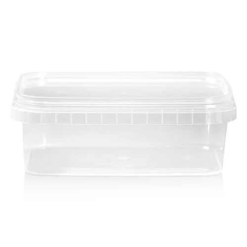 Pojemnik sztywny prostokątny z plombą — 280 ml