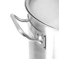 Profesjonalny garnek gastronomiczny stalowy, 50,3 l