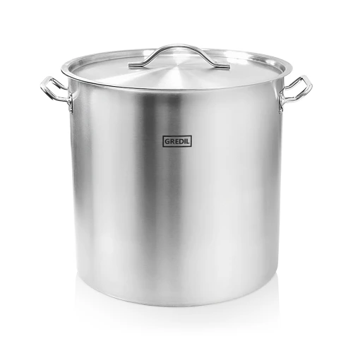Profesjonalny garnek gastronomiczny stalowy, 50,3 l