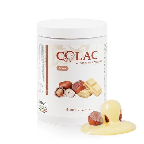 Benone – orzech i biała czekolada - Pasta do lodów i deserów - 1,15 kg