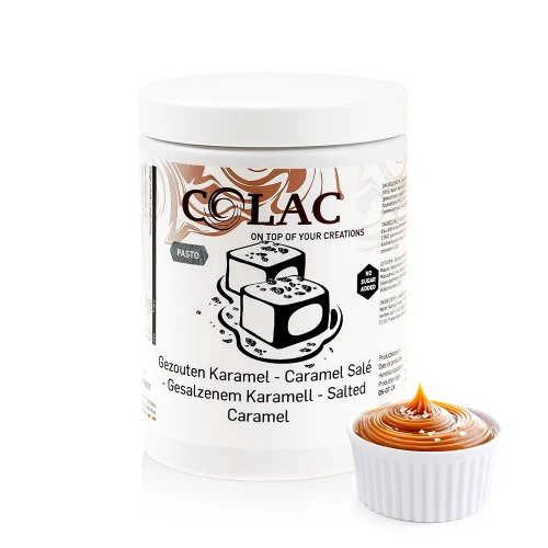 Słony Karmel Vegan - bez dodatku cukru - Pasta do lodów i deserów - 1,15 kg