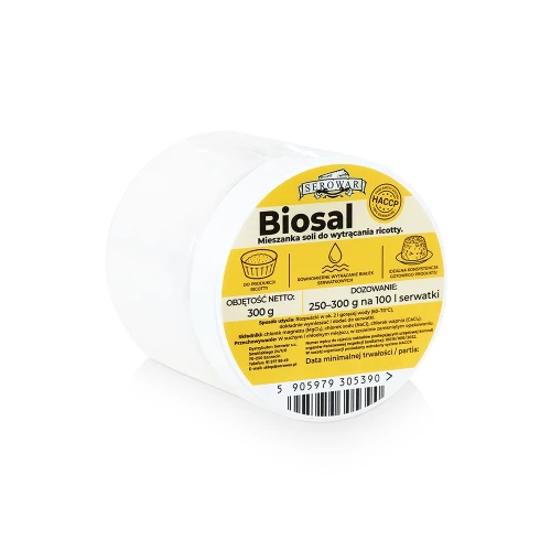BIOSAL – włoskie sole do produkcji ricotty, 300 g