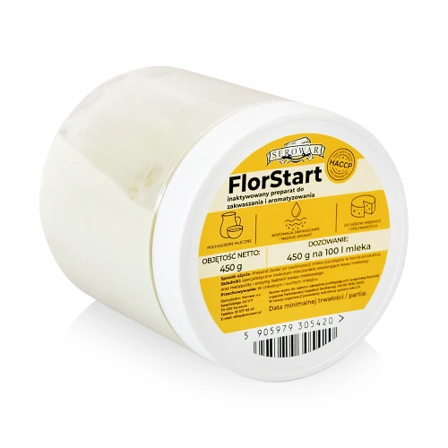 FlorStart - naturalny preparat do wzbogacania smaku i aromatu serów - 450 g